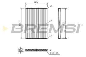 Bremsi FC0076C - BRAKE PADS