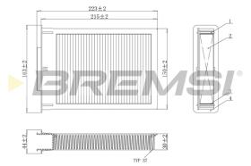 Bremsi FC0077 - BRAKE PADS