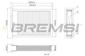 Bremsi FC0077C - BRAKE PADS