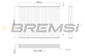 Bremsi FC0081C - BRAKE PADS