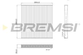 Bremsi FC0082C - BRAKE PADS