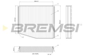 Bremsi FC0087C - BRAKE PADS