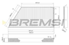 Bremsi FC0088C - BRAKE PADS