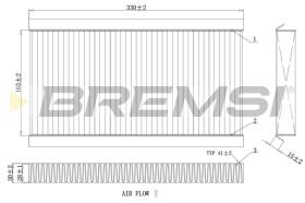 Bremsi FC0090C - BRAKE PADS