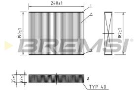 Bremsi FC0092 - BRAKE PADS