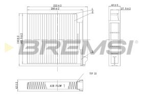 Bremsi FC0093C - BRAKE PADS