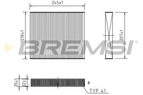 Bremsi FC0094 - BRAKE PADS