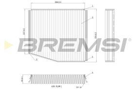 Bremsi FC0106A - BRAKE PADS