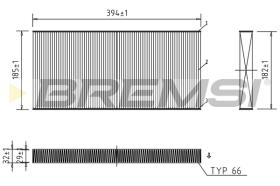 Bremsi FC0164 - BRAKE PADS