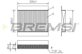 Bremsi FC0197A - BRAKE PADS