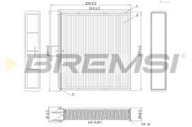 Bremsi FC0401 - BRAKE PADS