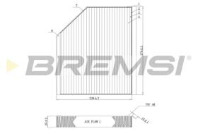 Bremsi FC0406 - BRAKE PADS