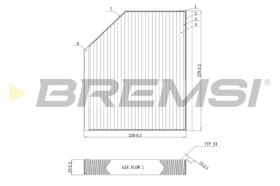 Bremsi FC0406C - BRAKE PADS