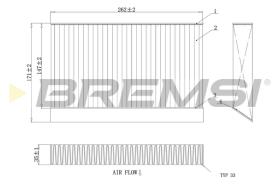 Bremsi FC0408C - BRAKE PADS