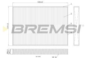 Bremsi FC0410A - BRAKE PADS