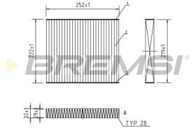 Bremsi FC0416A - BRAKE PADS