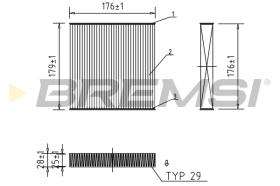 Bremsi FC0420 - BRAKE PADS