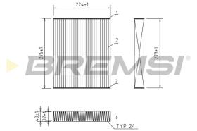 Bremsi FC0422C - BRAKE PADS