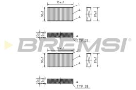 Bremsi FC0425 - BRAKE PADS