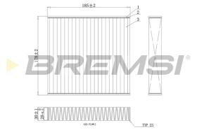 Bremsi FC0427A - BRAKE PADS