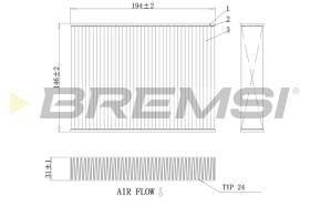 Bremsi FC0432A - BRAKE PADS