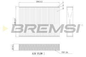 Bremsi FC0432C - BRAKE PADS