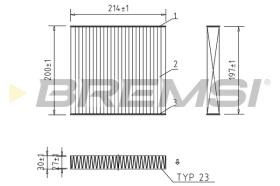 Bremsi FC0434C - BRAKE PADS