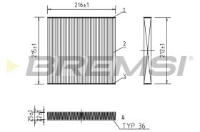 Bremsi FC0437 - BRAKE PADS