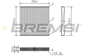 Bremsi FC0439 - BRAKE PADS