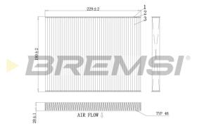 Bremsi FC0443 - BRAKE PADS