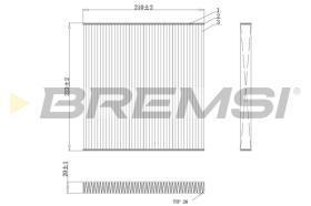 Bremsi FC0445C - BRAKE PADS