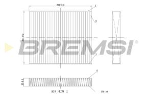 Bremsi FC0449C - BRAKE PADS