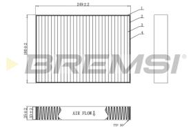 Bremsi FC0457C - BRAKE PADS