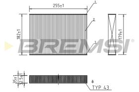 Bremsi FC0462 - BRAKE PADS