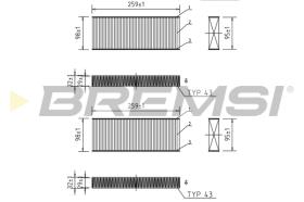 Bremsi FC0464 - BRAKE PADS