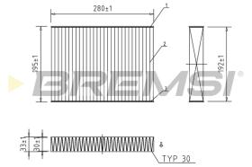 Bremsi FC0470C - BRAKE PADS