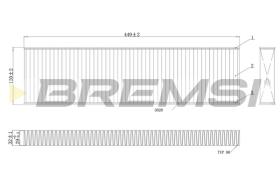 Bremsi FC0474 - BRAKE PADS