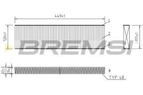 Bremsi FC0474C - BRAKE PADS