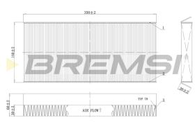 Bremsi FC0480 - BRAKE PADS