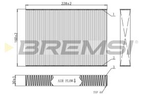 Bremsi FC0481C - BRAKE PADS