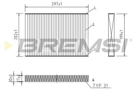 Bremsi FC0484C - BRAKE PADS