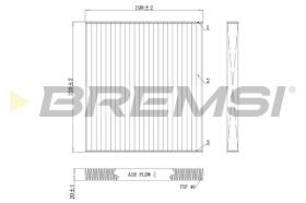 Bremsi FC0498 - BRAKE PADS