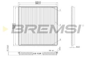 Bremsi FC0500 - BRAKE PADS