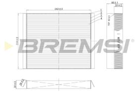 Bremsi FC0501 - BRAKE PADS