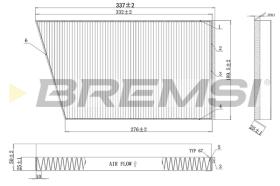 Bremsi FC0502 - BRAKE PADS