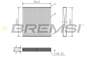 Bremsi FC0849 - BRAKE PADS