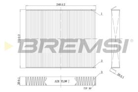 Bremsi FC0854C - BRAKE PADS