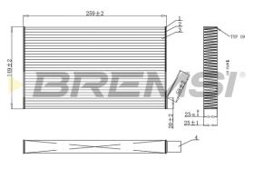 Bremsi FC0865C - BRAKE PADS