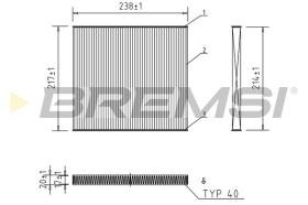 Bremsi FC0869 - BRAKE PADS