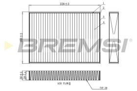 Bremsi FC0871A - BRAKE PADS